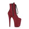Pleaser - FLAMINGO1020FS Platform Boots, Pole dance shoes - Pole dance shoes - Burgundy Product image